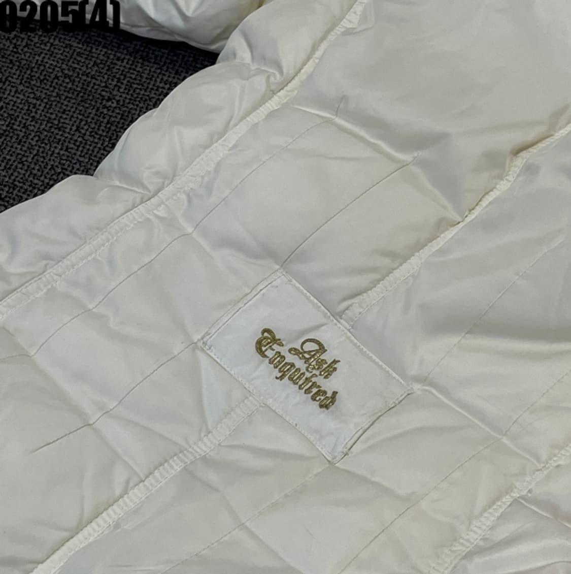 [S] ASK 에스크 여성 아이보리 후드 퍼 패딩 점퍼 0205(4) 상품이미지6