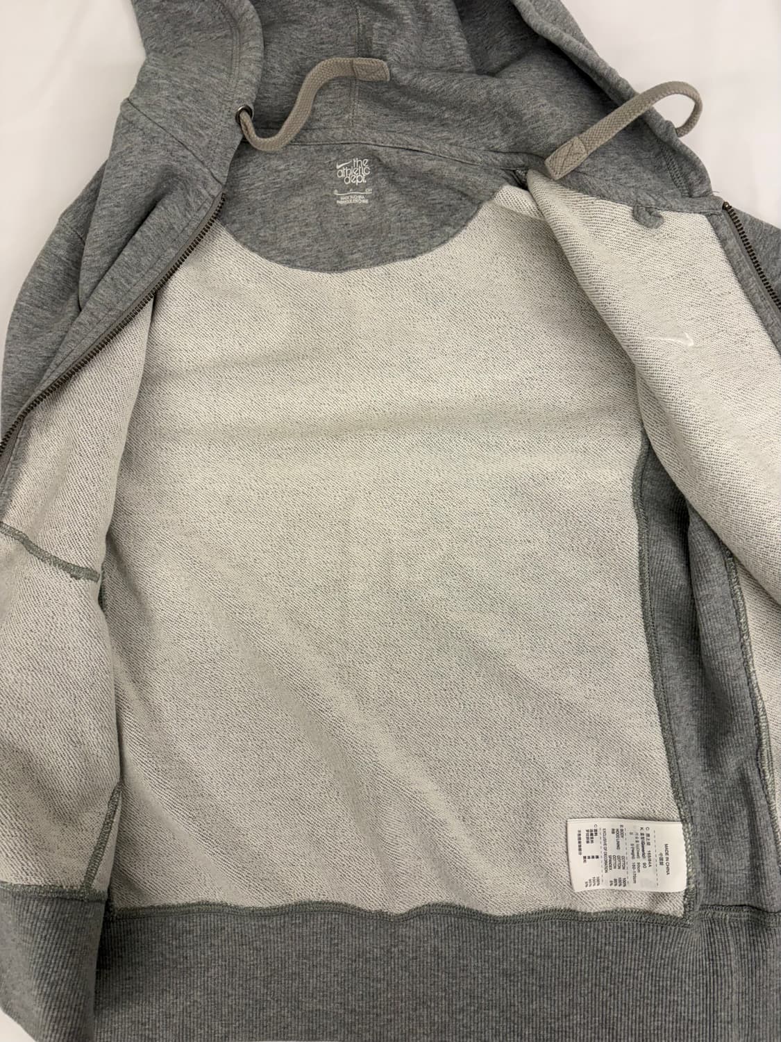 [S] 나이키 회색 후드집업 상품이미지5