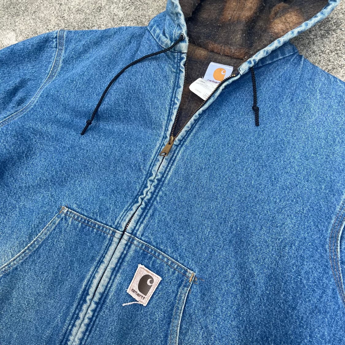 Carhartt 데님 액티브 자켓 (105-110) 상품이미지6