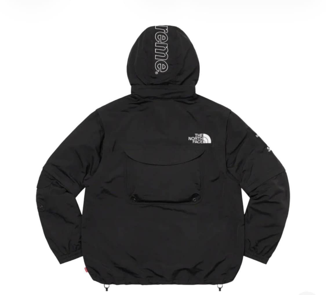 [S] 슈프림 x 노스페이스 트레킹 컨버터블 자켓 블랙 - 22SS 상품이미지4