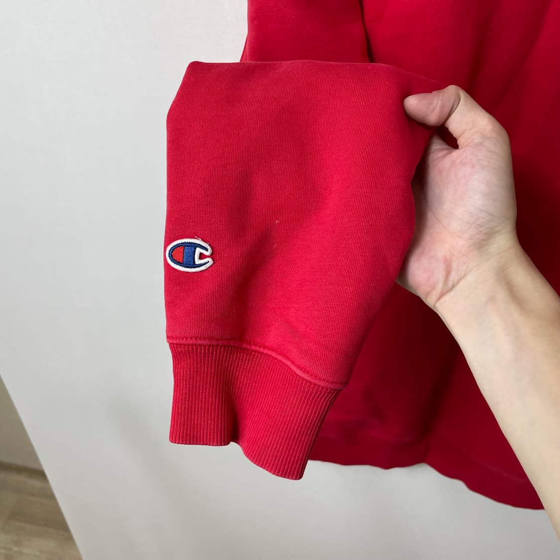 [ M ] 슈프림 X 챔피온 빅로고 후드티 상품이미지9