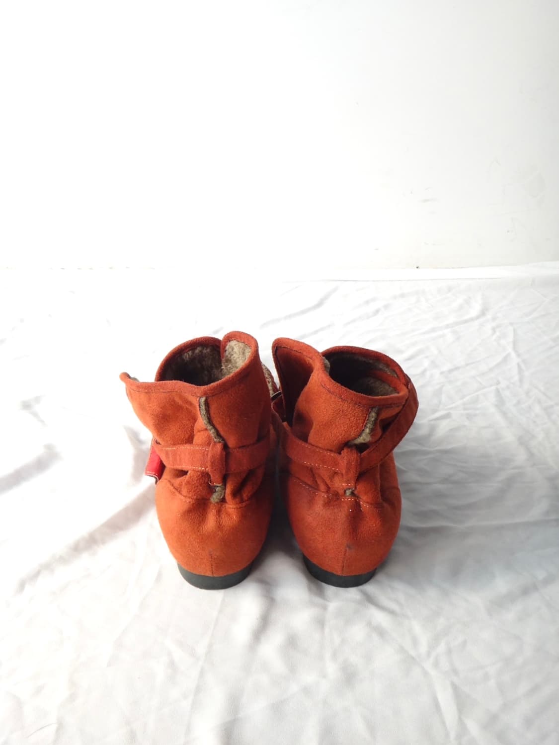 Suede moc warm boots / orange 상품이미지3