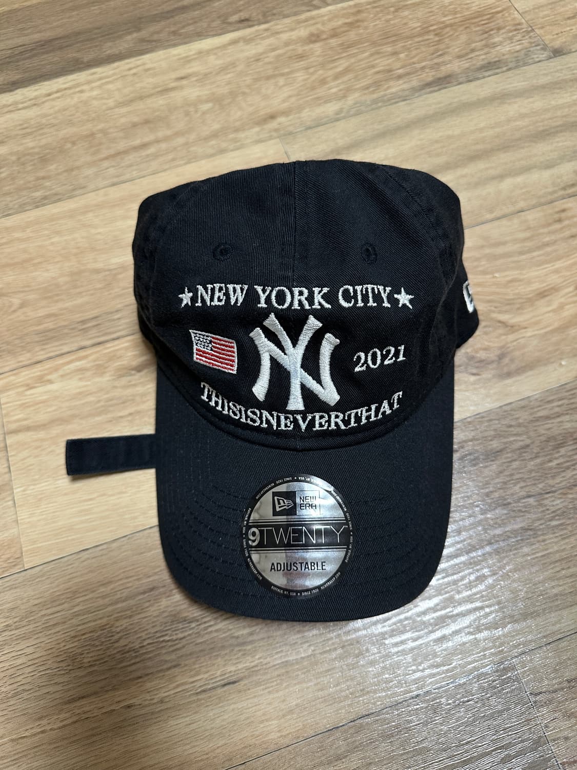뉴에라 x 디스이즈네버댓 볼캡 블랙 구버전 9twenty 상품이미지1