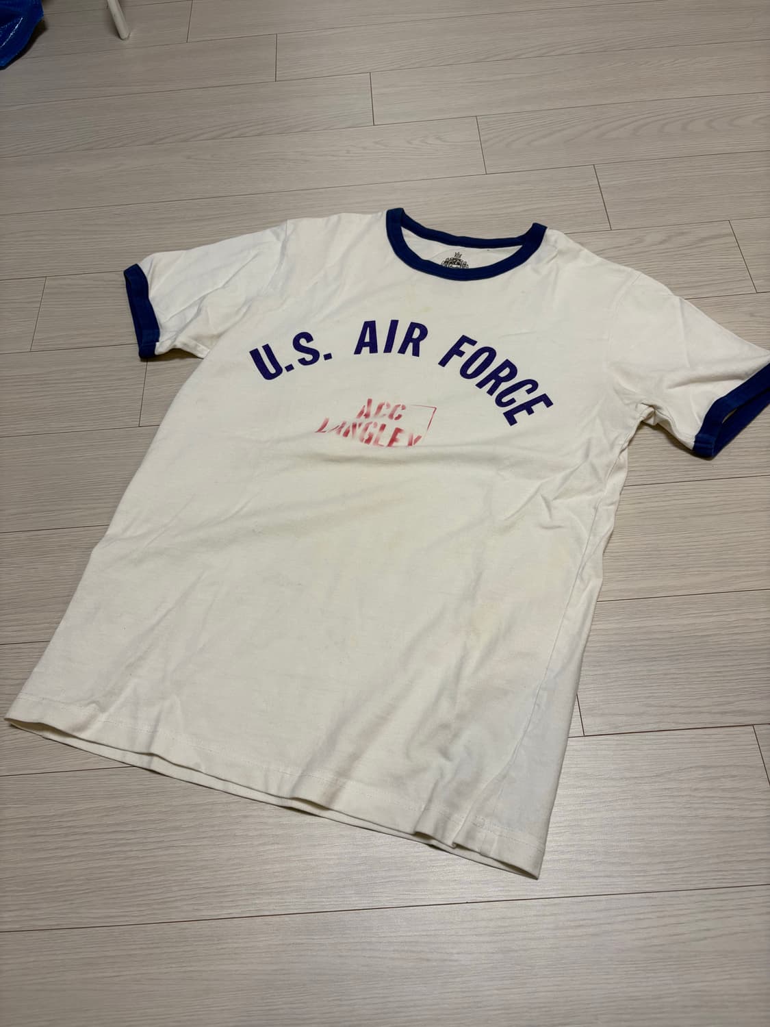 휴스턴 밀리터리 링거티셔츠 95사이즈 상품이미지2