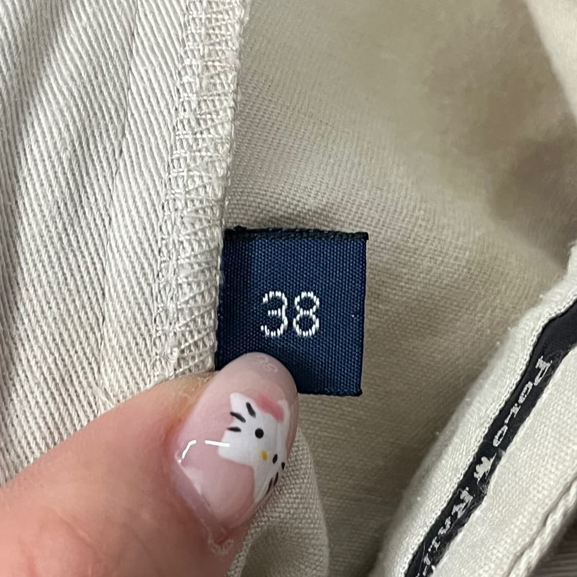 [정품/38] 폴로 랄프로렌 베이지색 반바지 b13 상품이미지5