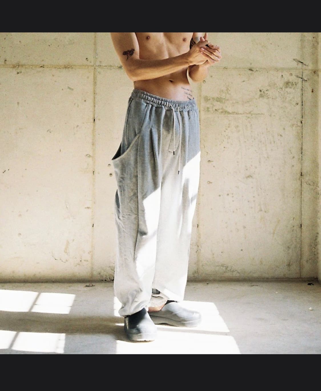 [M] 스키즘인듀싱 마샬아츠 스웻 팬츠 상품이미지4