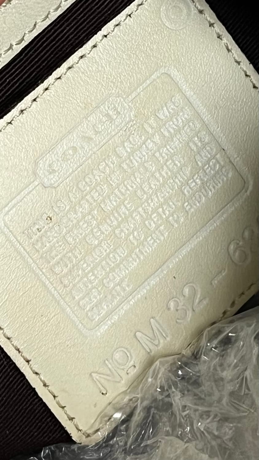 2000s coach 코치 시그니처 화이트 호보백 숄더백 상품이미지8