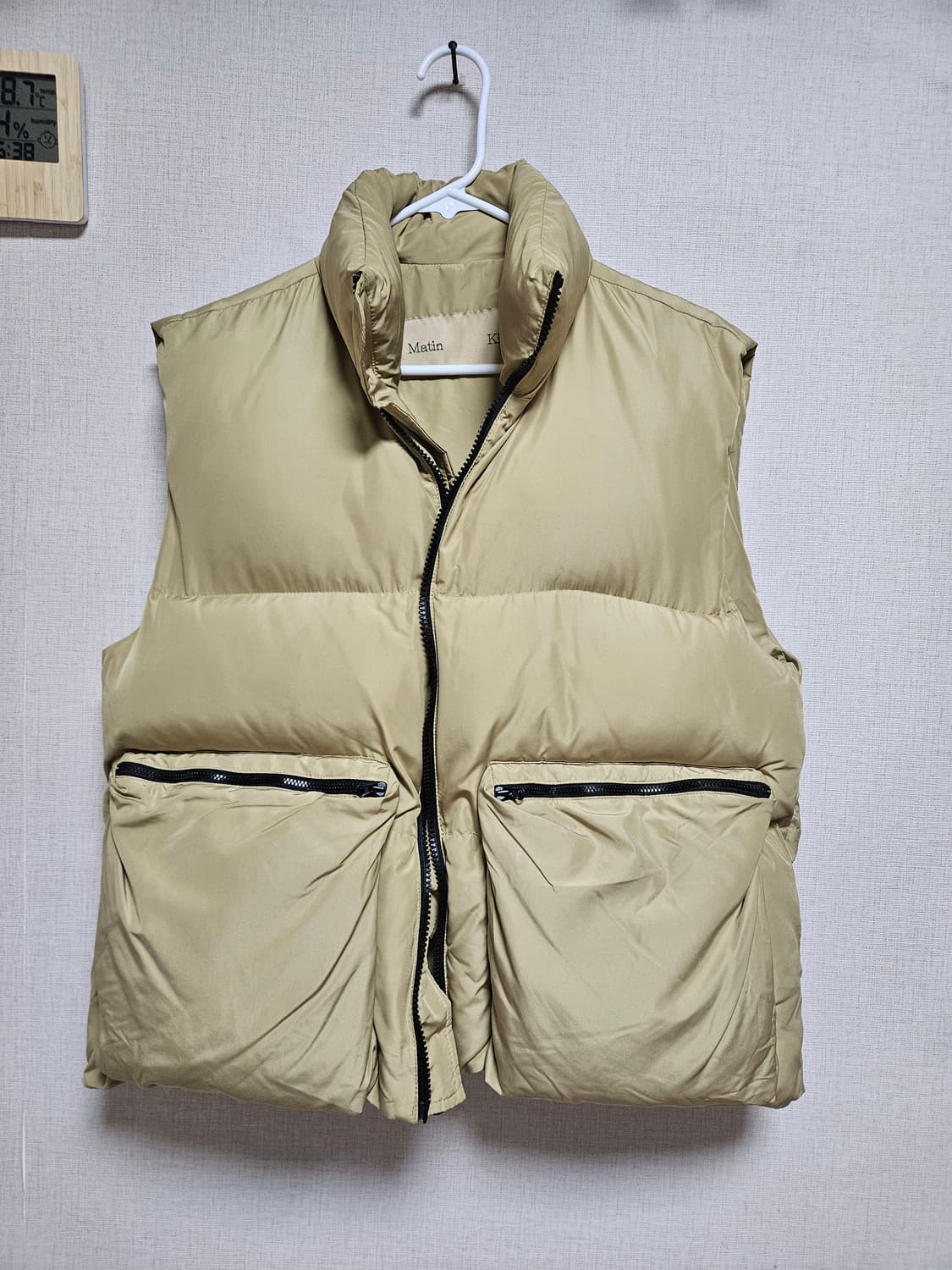 마뗑킴 패딩 베스트 조끼 S  상품이미지1