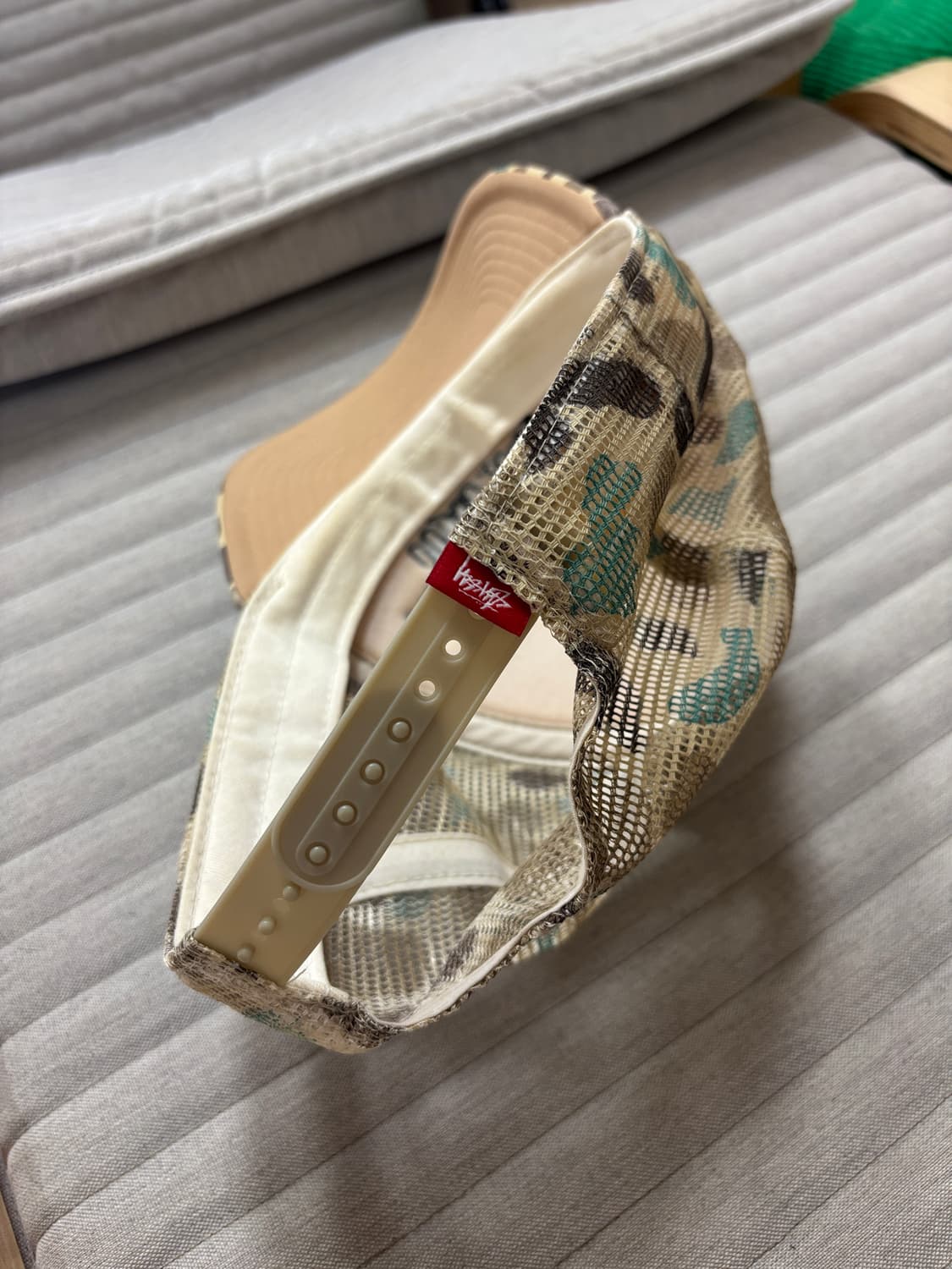 올드 스투시 트러커 카모 캡 상품이미지5