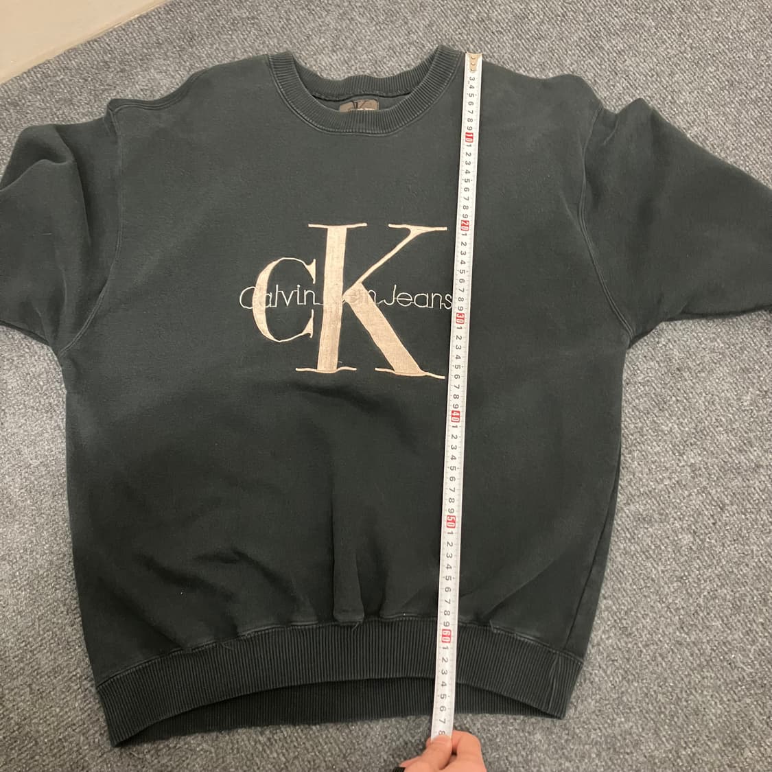 N43 90s ck 캘빈클라인 맨투맨 스웻셔츠 상품이미지7
