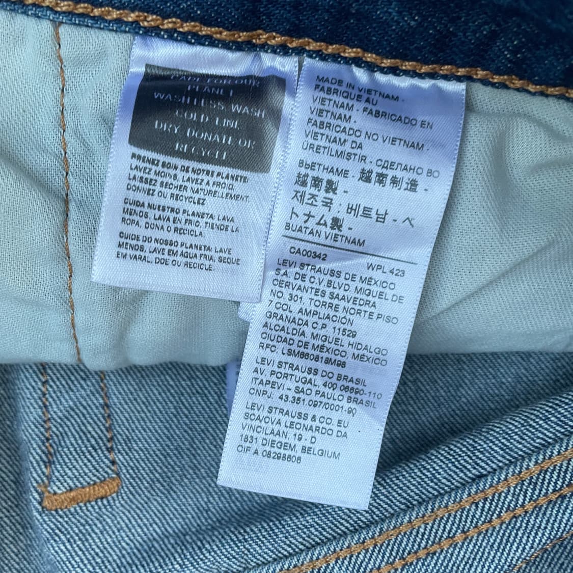  리바이스 새재품 501 스트레이트 데님 팬츠 청바지 W32 32 상품이미지7