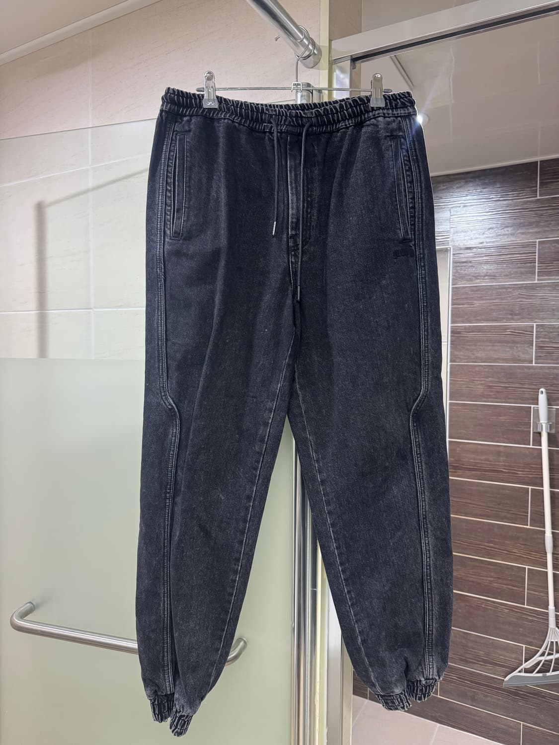 준지 / 유아인 흑청 조거팬츠 / 46 상품이미지1