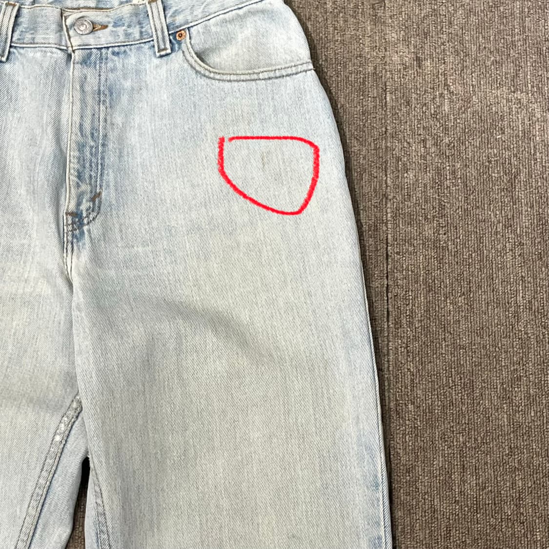 (29) 90s Levi's 550 (리바이스 릴렉스 테이퍼드) 상품이미지5