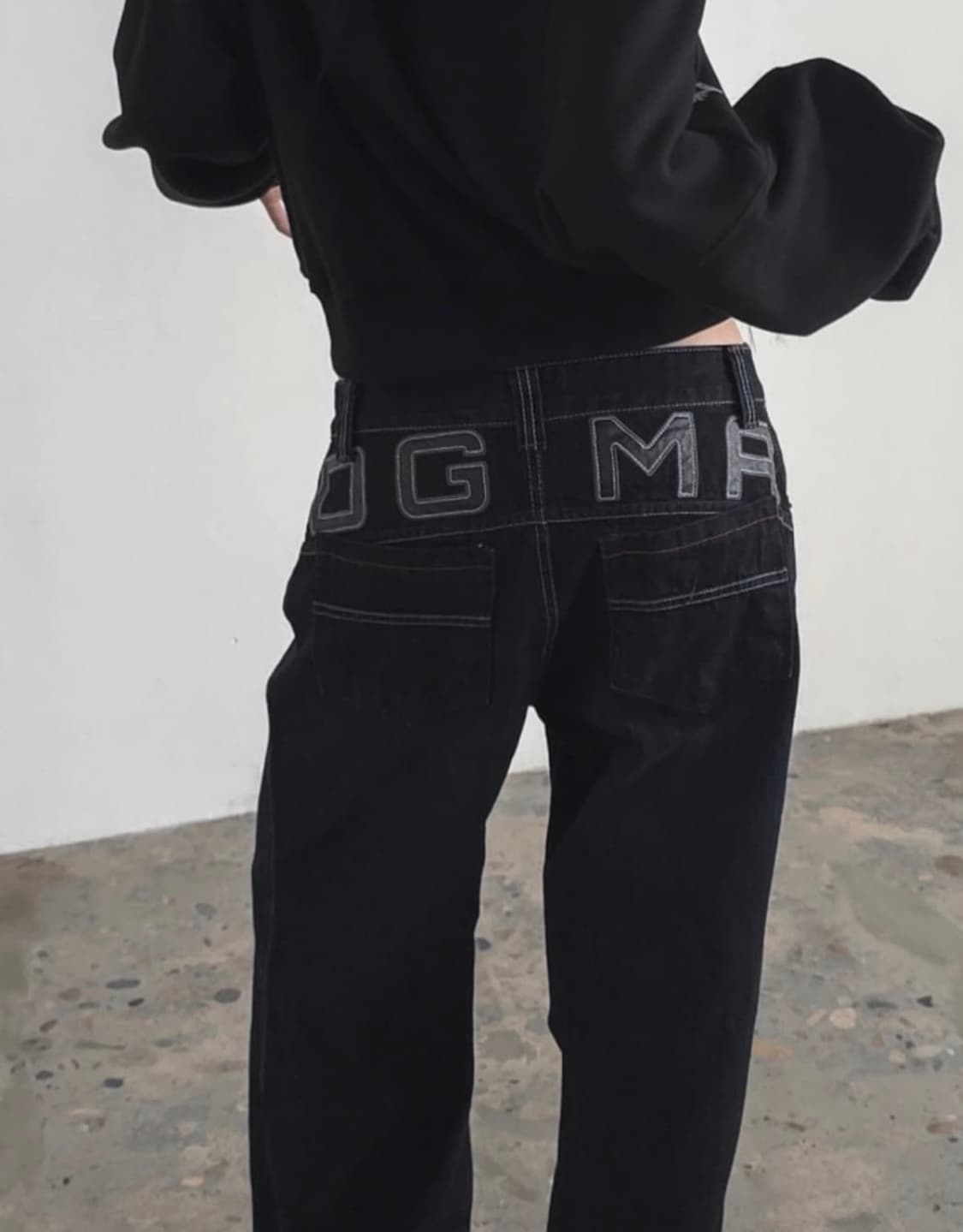 구함!!) 도그마엑스 SEMI BAGGY DENIM PANT 상품이미지1