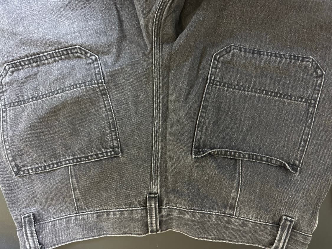 유니클로 흑청반바지 상품이미지3