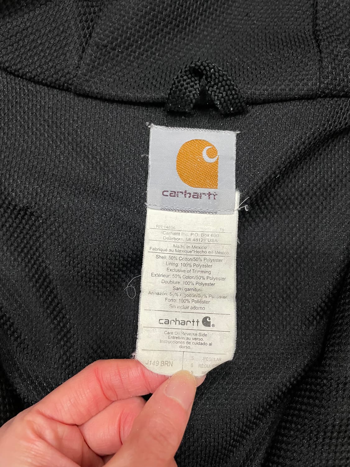 칼하트 J149 후드집업 칸예 상품이미지7