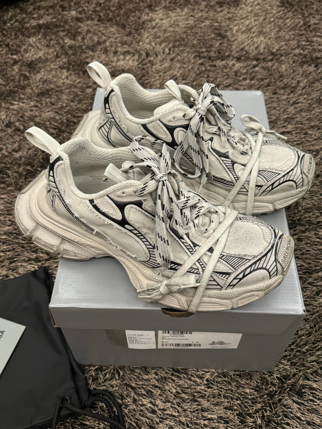 발렌시아가 3xl 스니커즈 베이지 42사이즈 상품이미지3