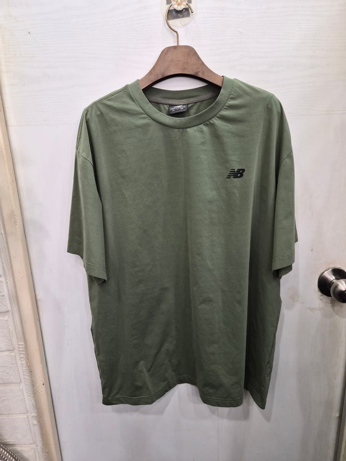 105,XL )) New balance 뉴발란스 반팔티셔츠! 그린색상~ 상품이미지2