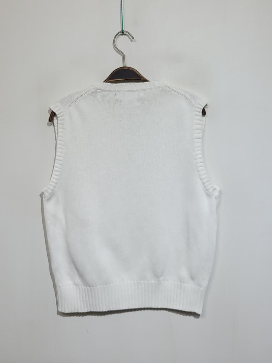 (95) 랄프로렌 폴로 니트조끼 화이트 베스트 브이넥  상품이미지6