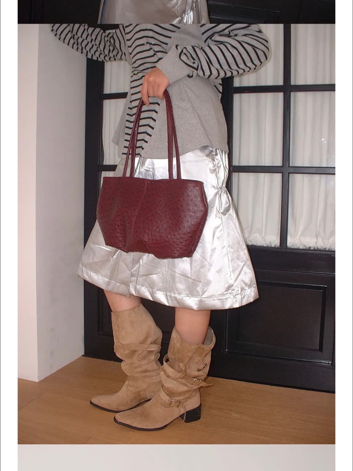 오타이 Boat bag [Embo mulberry] 상품이미지6