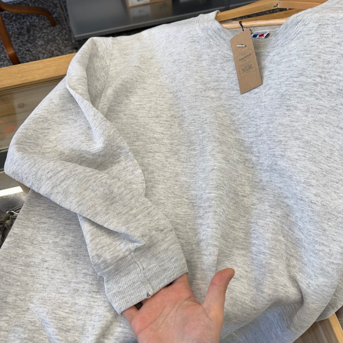 90s 러셀 빈티지 스웻셔츠 맨투맨 made in USA (L) 상품이미지5