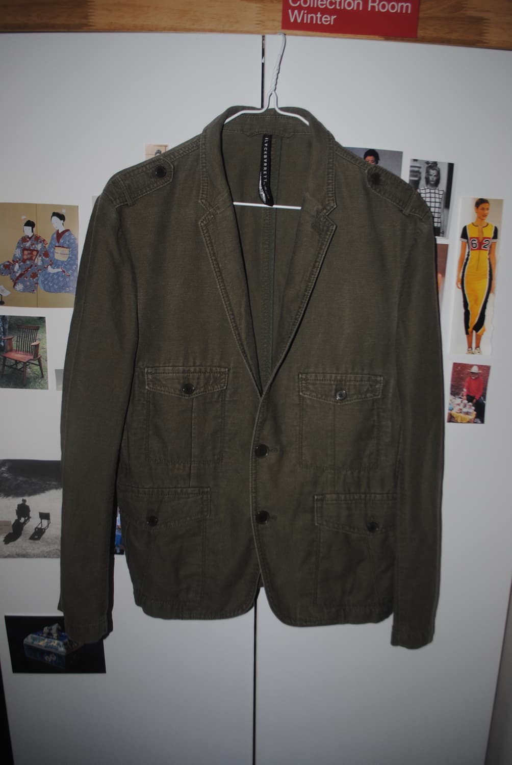 black barrett Military jacket 상품이미지1