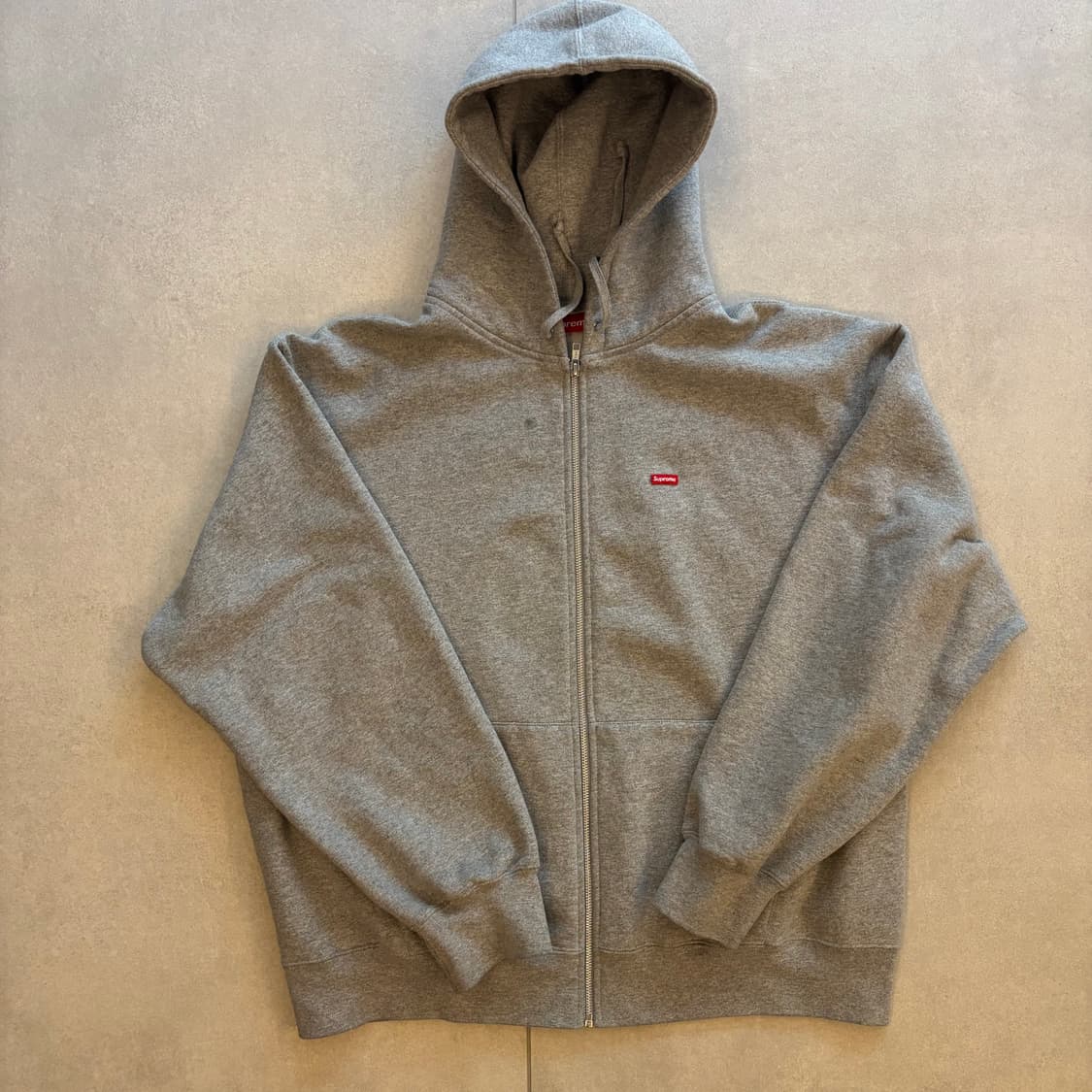 [XL] 25SS Supreme 스몰 박스 짚업 후드 상품이미지2