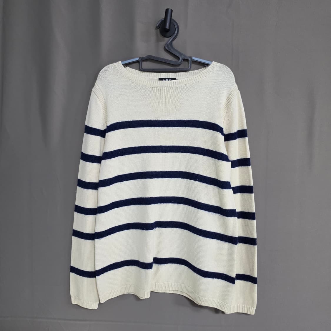 A.P.C 아페쎄 단가라 니트 상품이미지1