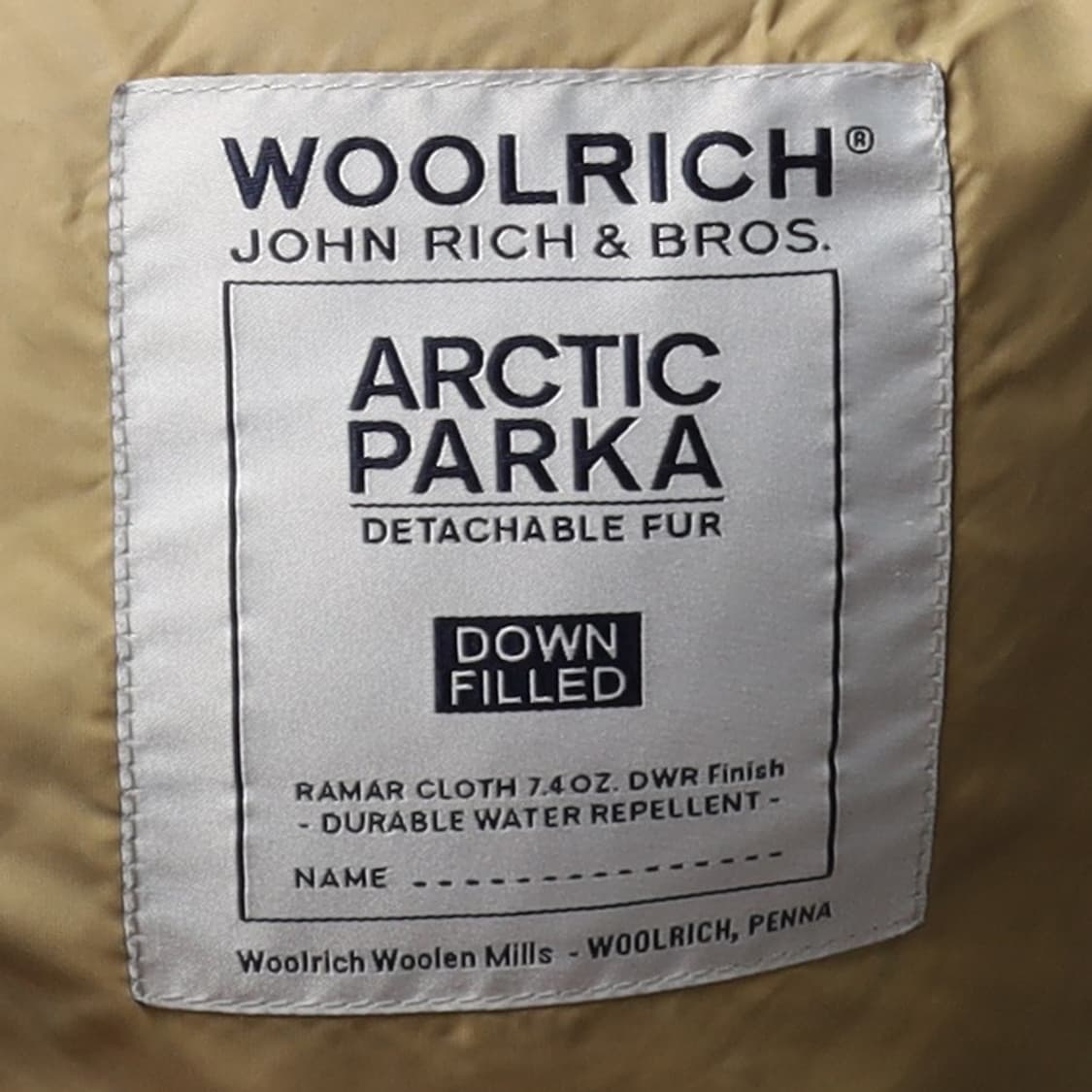 울리치 Woolrich Arctic Parka   상품이미지8