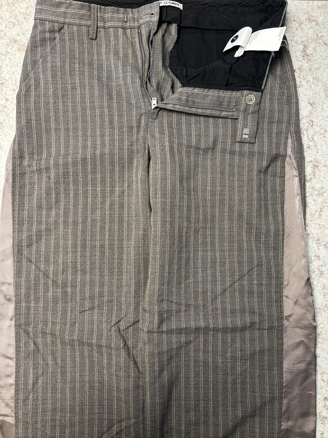 Ourlegacy Grey Gusset Chino Trousers 상품이미지3