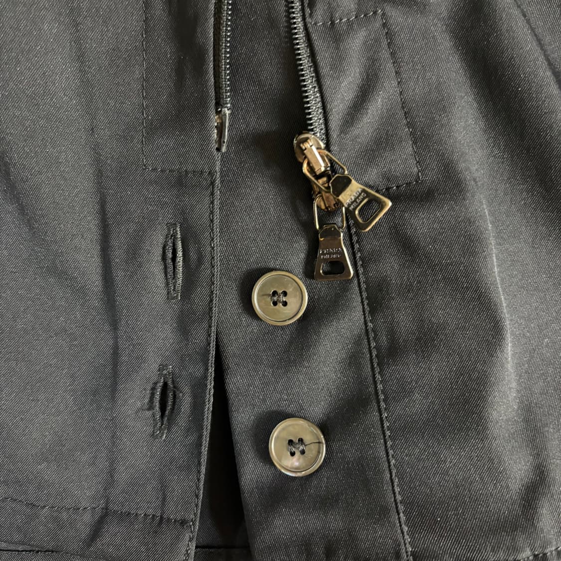 Prada Nylon Black Shirt jacket 상품이미지6