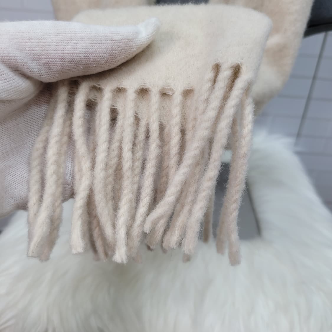 2022년 폴로랄프로렌 100% 울 머플러 목도리 남여공용 상품이미지7