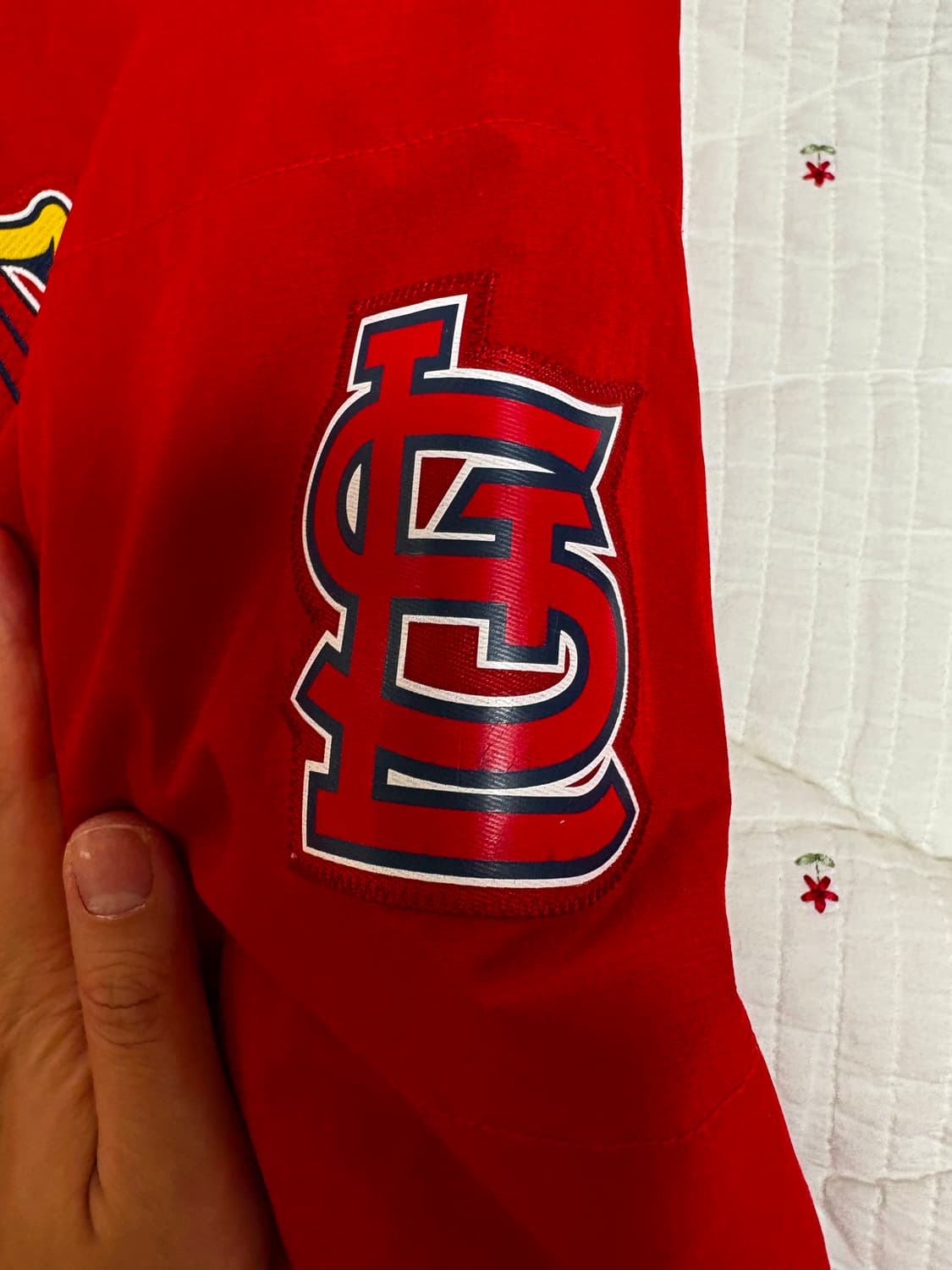 마제스틱 세인트루이스 MLB 야구 점퍼 세트(후리스 점퍼, 자켓 세트) 상품이미지8