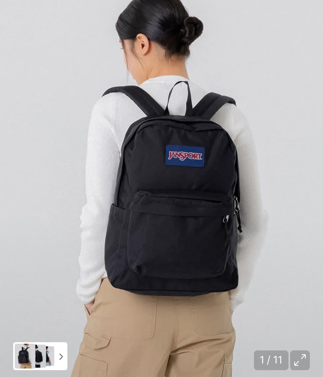 잔스포츠 백팩 슈퍼브레이크 black 상품이미지1