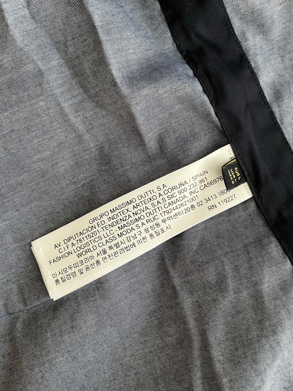 L) 마시모두띠 나일론 사파리 자켓 상품이미지8
