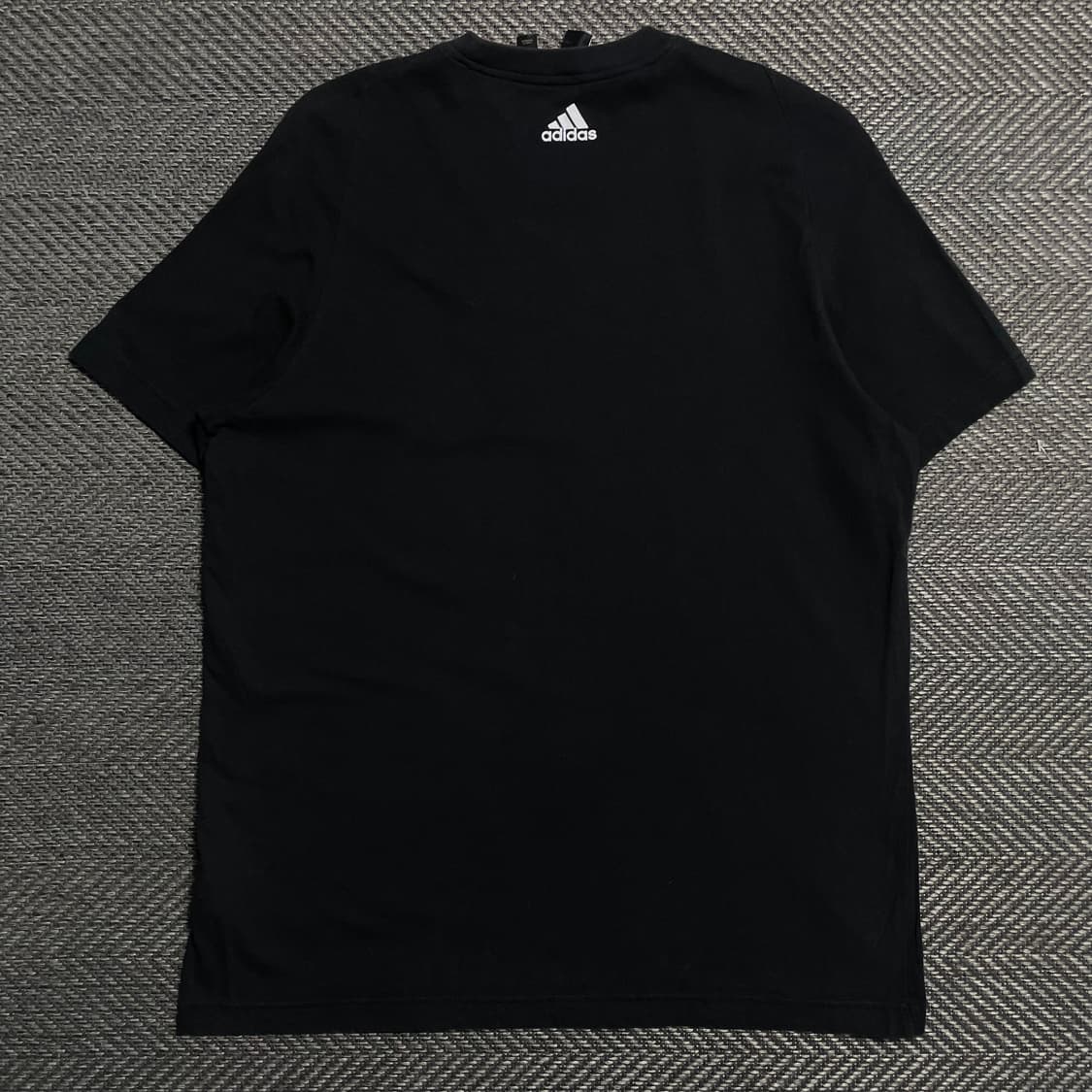 아디다스 에센셜 빅로고 반팔 티셔츠 블랙o 5401 상품이미지4