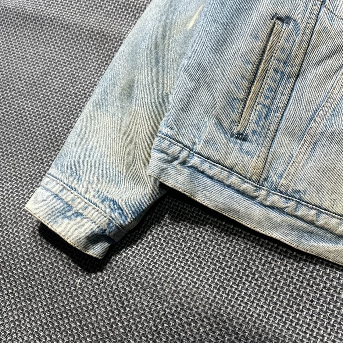 80s USA 리바이스 쉐르파 데님 트럭커 자켓 상품이미지3