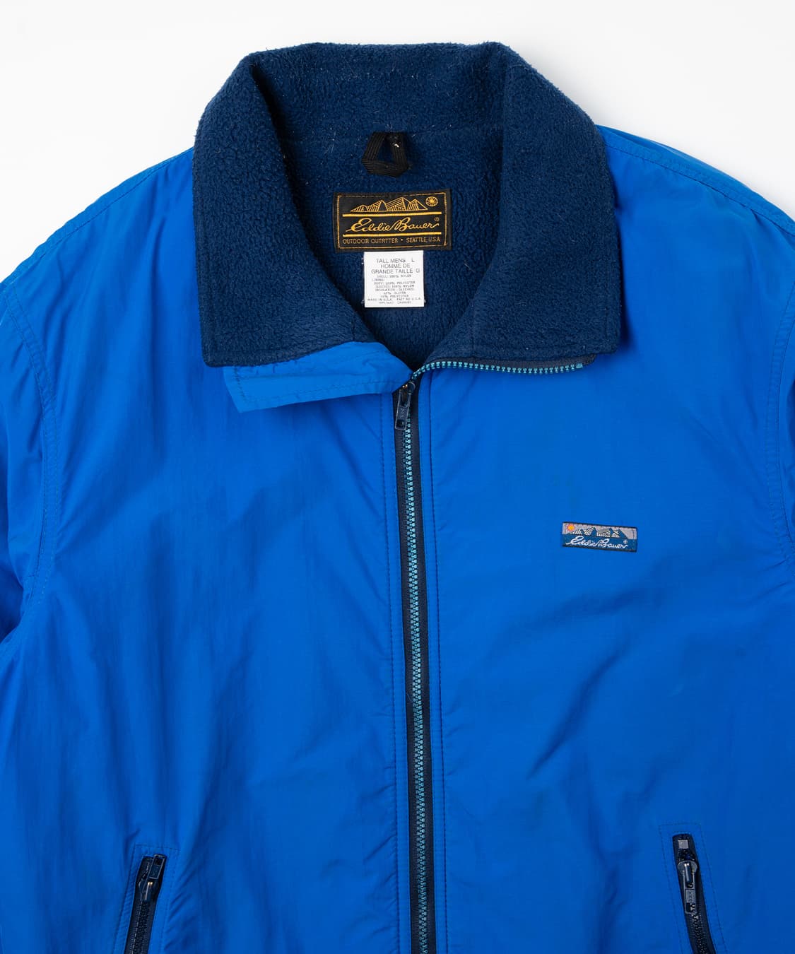 (105) 90's 에디바우어 플리스라이너 봄버 자켓 상품이미지4