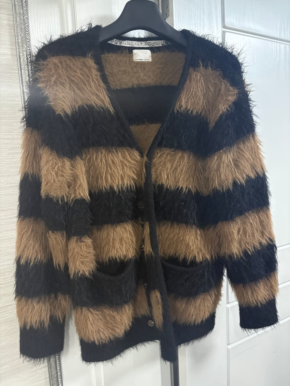 넘버나인 모헤어 가디건 상품이미지1