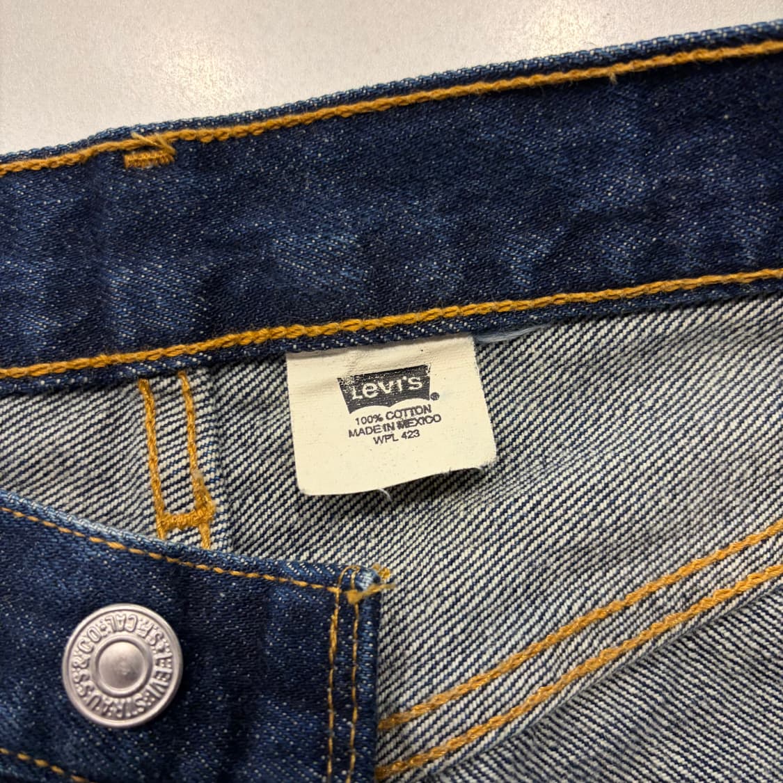 [29x32] 리바이스 501 오리지널 데님진 팬츠 청바지 D748 상품이미지8