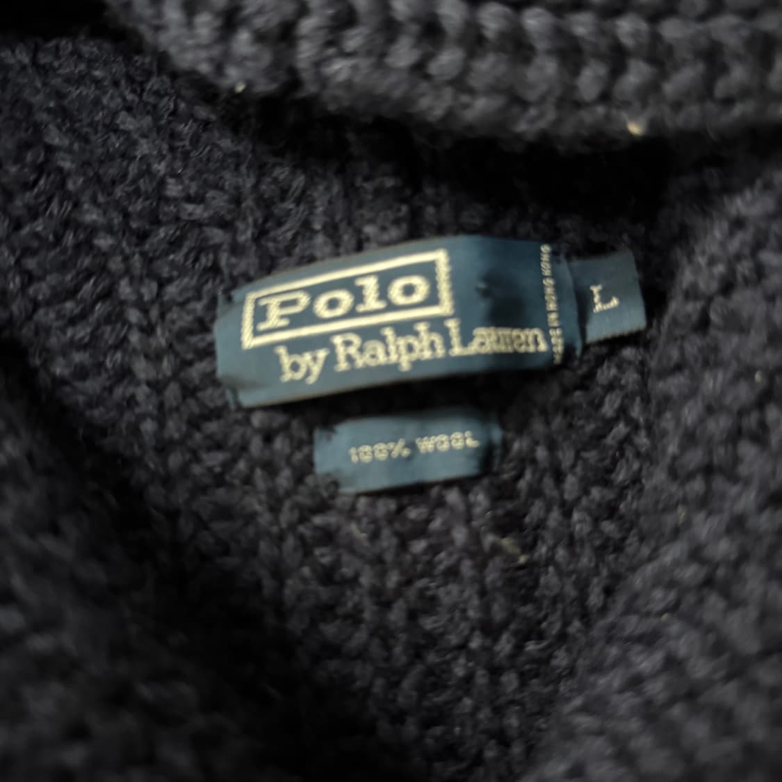 [L~XL] Polo 폴로 랄프로렌 니트 더플 코트 상품이미지7