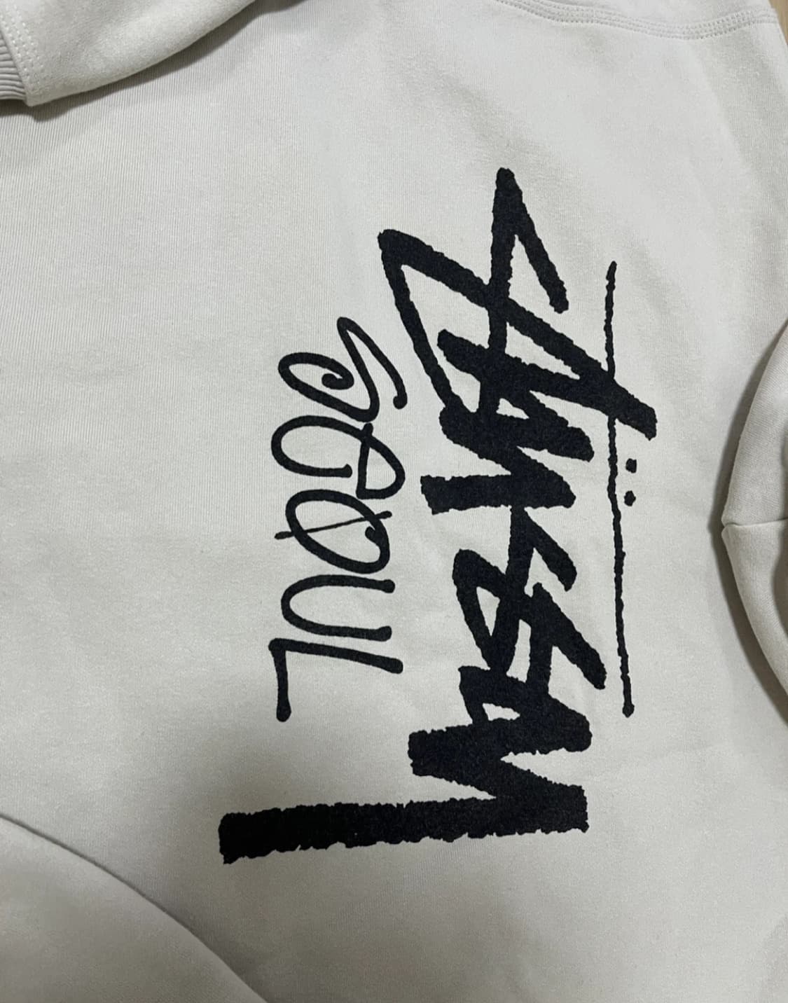 스투시 서울챕터 후드 L 상품이미지4