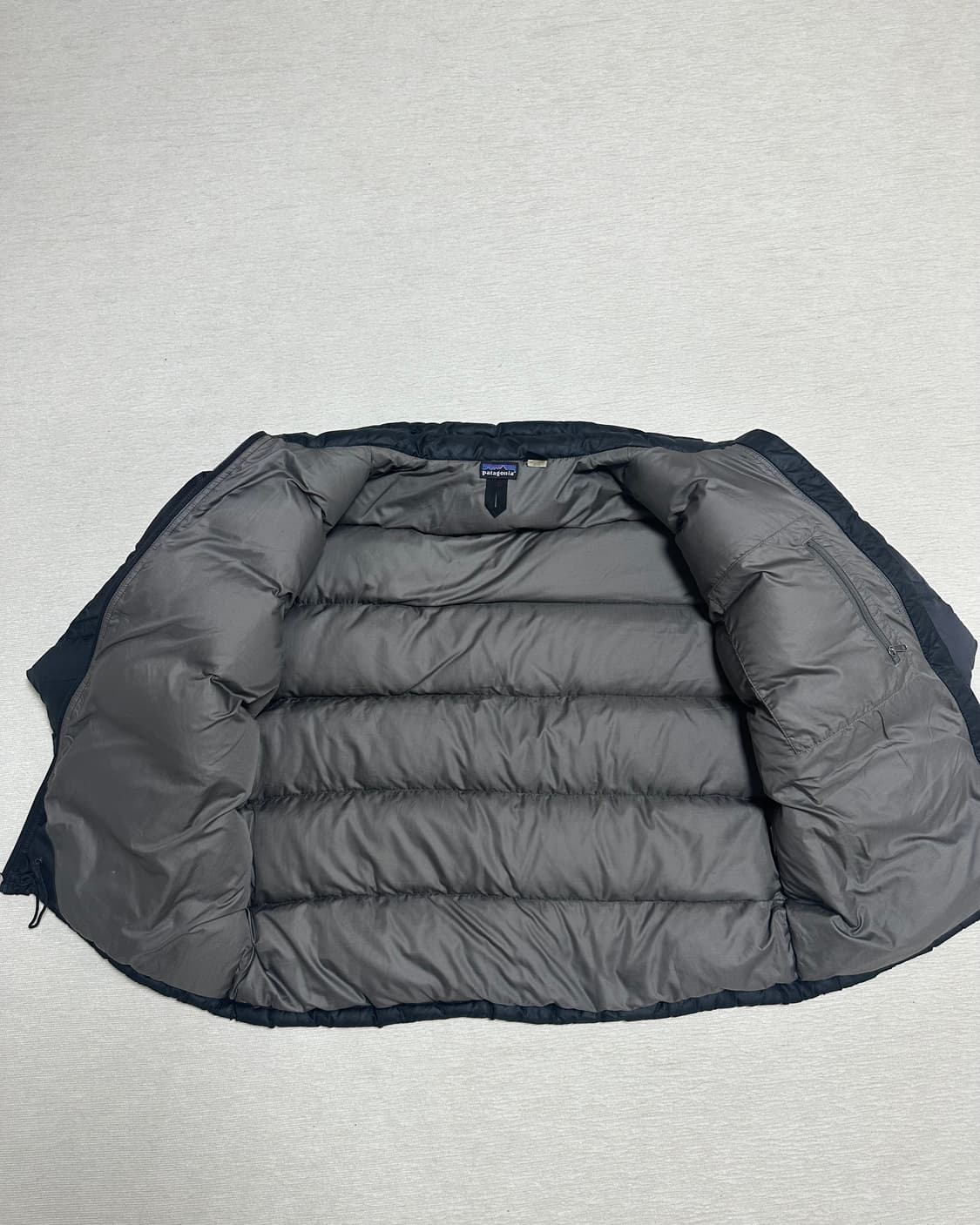 (L)00s 파타고니아 패딩 빈티지 패커블 다운 블랙 상품이미지7