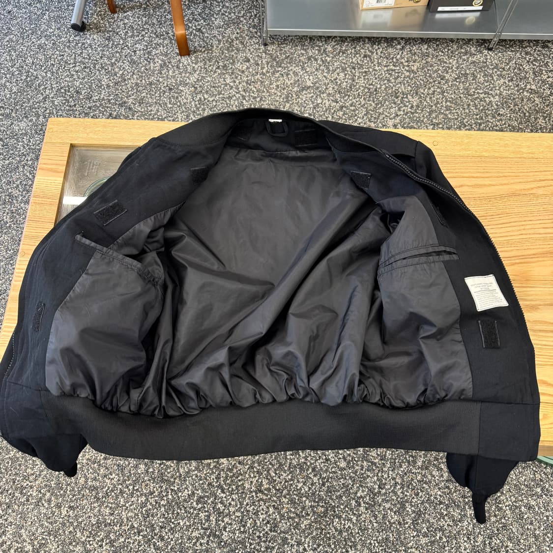 80s USN 미해군 우먼스 오피서 봄버 자켓 made in USA (M 상품이미지4