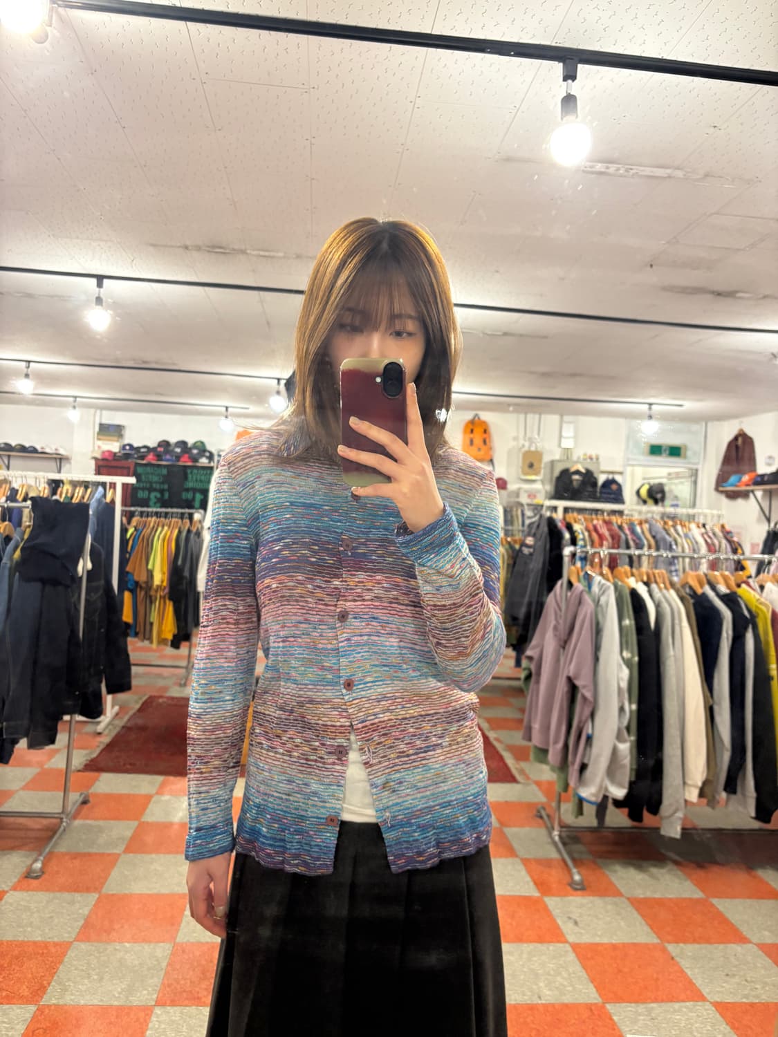 미쏘니 니트가디건 상품이미지1