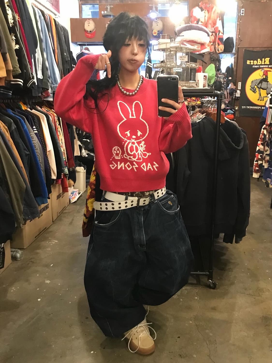 Hysteric Glamour Rabbit Knit ( 주인장 원픽 ) 상품이미지3