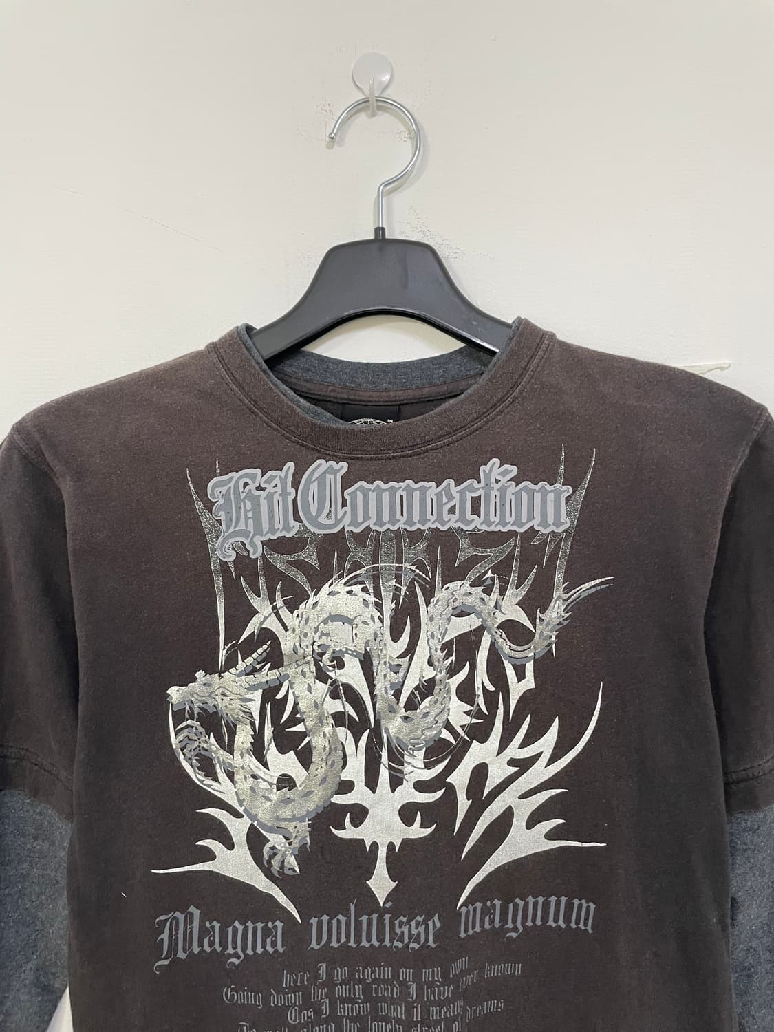 Hit Connection 레이어드 긴팔 티셔츠 상품이미지4