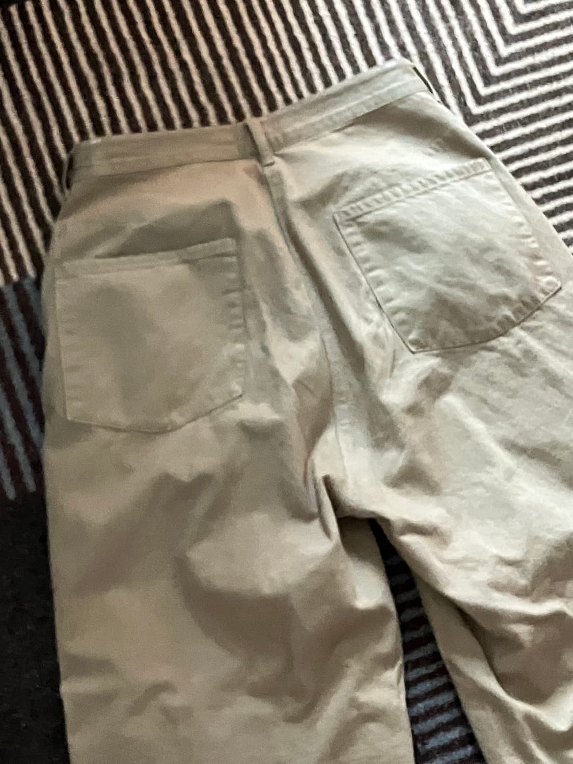 안셀름 / 데님 와이드 슬랙스 / 샌드 상품이미지4