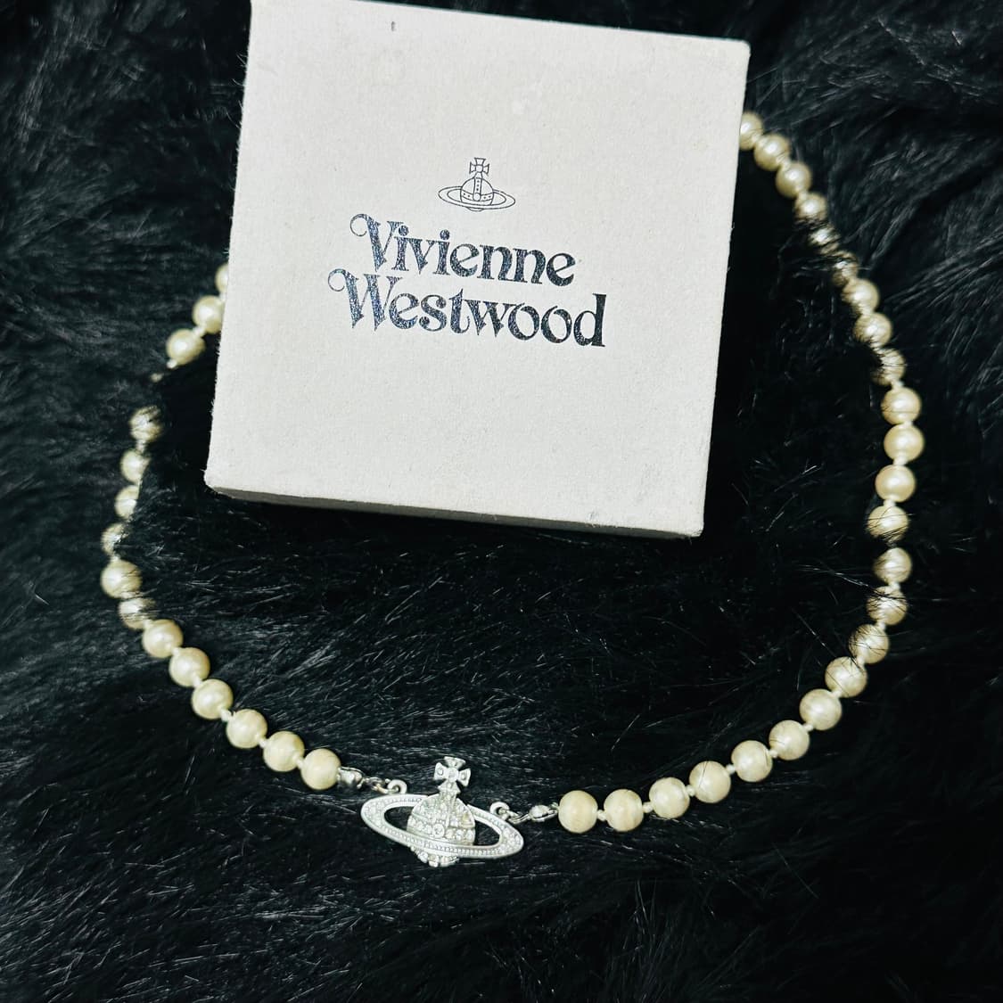 (보증서0) 비비안 웨스트우드 초커 목걸이 판매합니다 상품이미지1