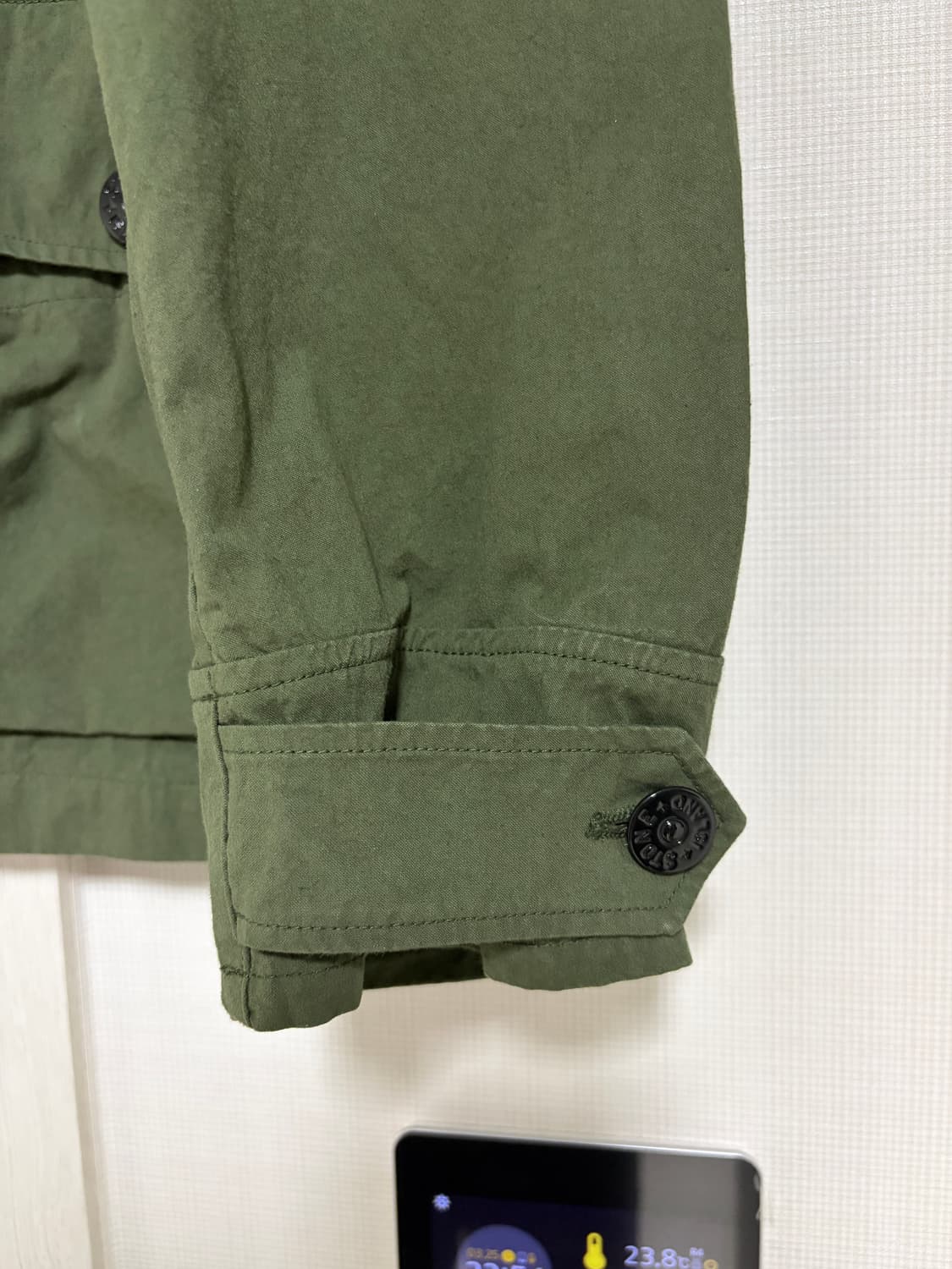 (새상품130만원)스톤아일랜드 필드자켓 야상 L 웍스아웃구매 상품이미지8